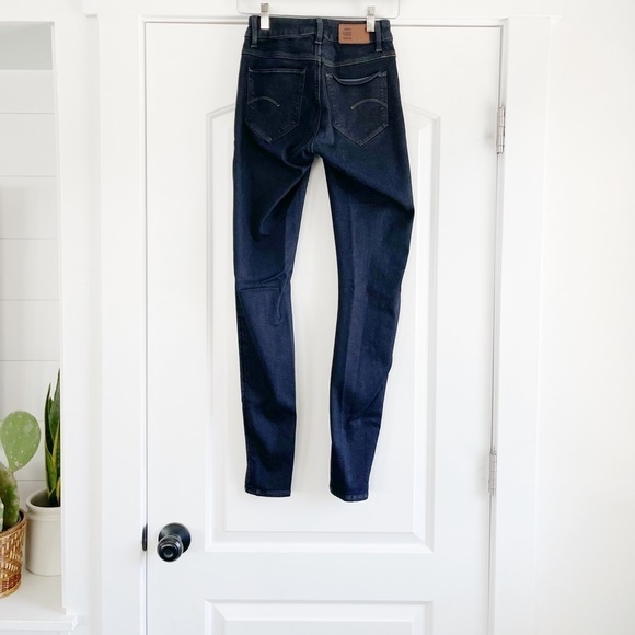 G Star Raw Super Shape Skinny Jean in Rinsed - 24x32 - Picture 4 of 9